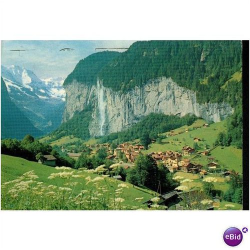 Swiss Postcard 1970 - Lauterbrunnen