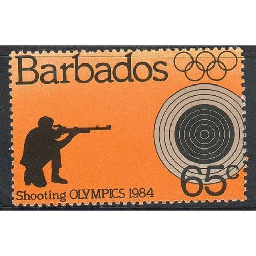 Barbados 1984 - SG746 - 65c orange black & brown - 'Shooting' - MNH