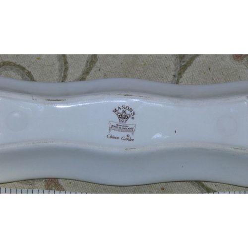 Mason's Ironstone Chinese Garden Pen / Trinket Dish