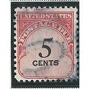 US POSTAGE DUE STAMP 5 cent (J93) 1959 used