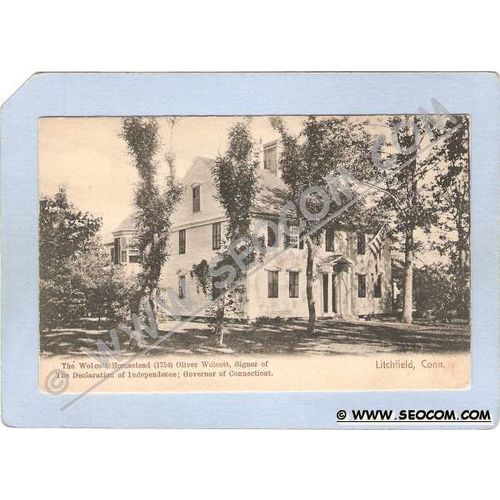 CT Litchfield The Wolcott Homestead 1754 ct_box2~1042