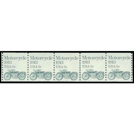 1899 5c Motorcycle Very Fine MNH Dry Gum PNC 3/5 P0514