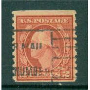 Used 492 2c George Washington Fine A10156