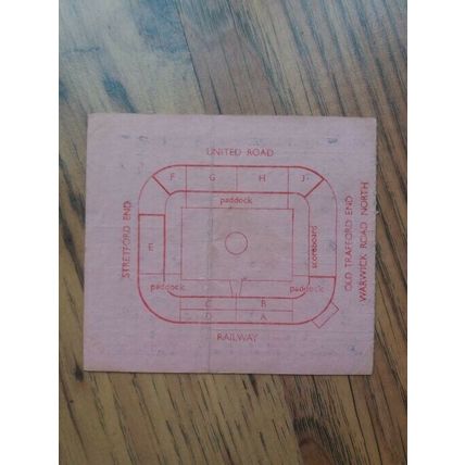 1968 FA Cup Semi Final Programme & Ticket – Everton vs Leeds Utd