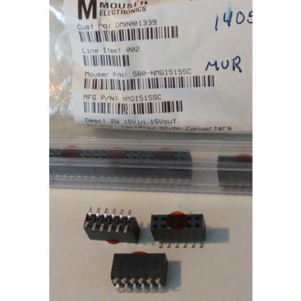 Lot of 10: Murata NMG1515SC DC/DC Converters