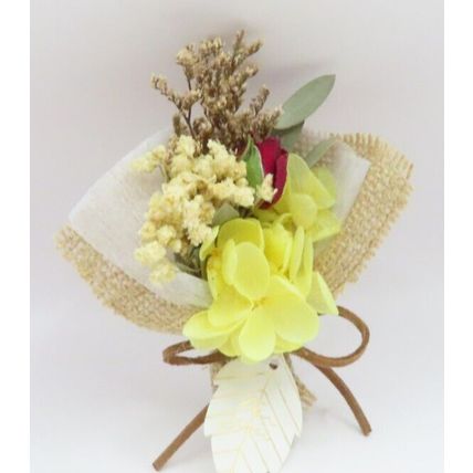 Timeless Posies Small Preserved Flowers 10 CM Boxed Gift Home Decor Red Rose