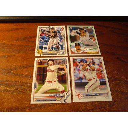 2018-2022, Panini/Topps, 24-Rc Cards, w/Inserts, Variations, DeLaCRUZ/GIL, ++