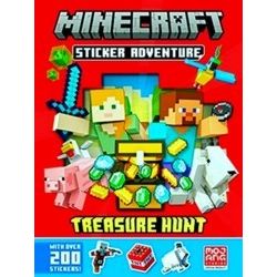 Minecraft Sticker Adventure: Treasure Hunt