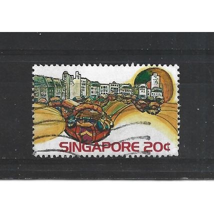 Singapore.SG247 20c Singapore River.Fine Used.Jun25