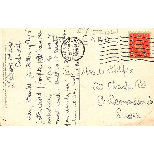 Chingford Warren Pond Essex Postcard (EX72441)