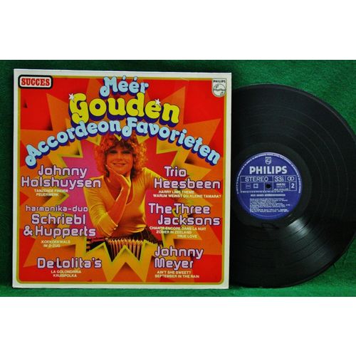 Holshuysen/Trio Heesbeen/3 Jacksons - Meer Gouden Accordeon-Fav. - 6440 951 - EX