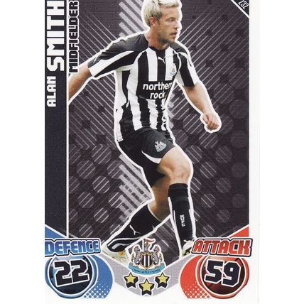 Match Attax 2010/2011 232 Alan Smith Newcastle United
