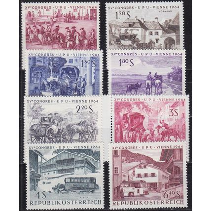 ÖSTERREICH AUSTRIA [1964] MiNr 1156-63 ( **/mnh )
