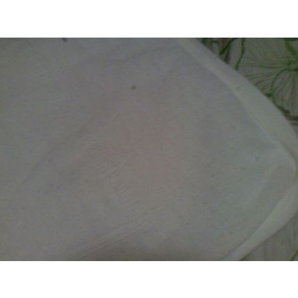 Knitted throw white lined flower accent Made in Italy