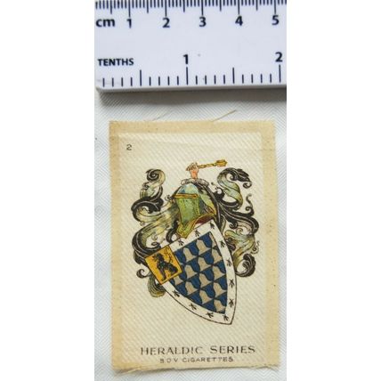 B.D.V. Cigarette silk - Heraldic Series No. 2