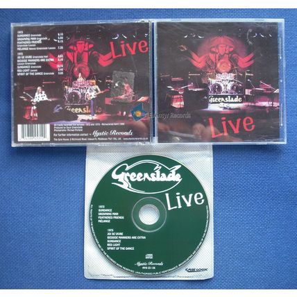 Greenslade Live (1973-1975) 1999 Used CD Prog Rock UK
