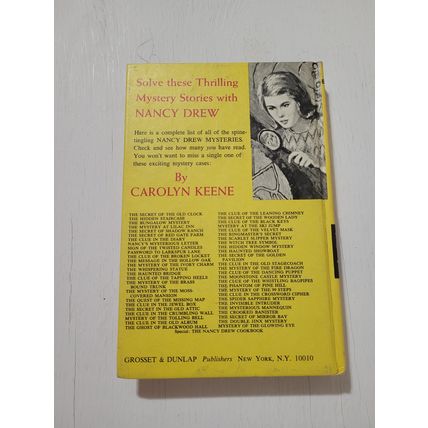 The bungalow mystery Nancy Drew Carolyn Keene book 1960