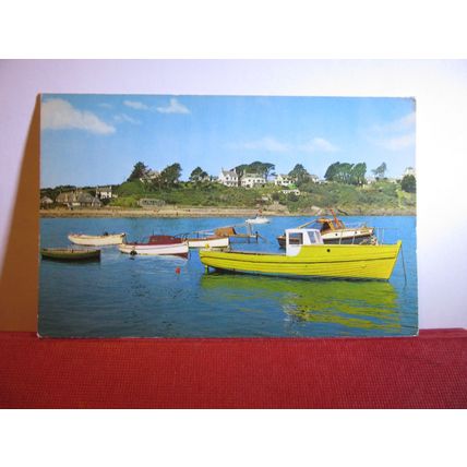 THE HARBOUR, ABERSOCH, LLANENGAN, GWYNEDD, WALES unused postcard Colourmaster =