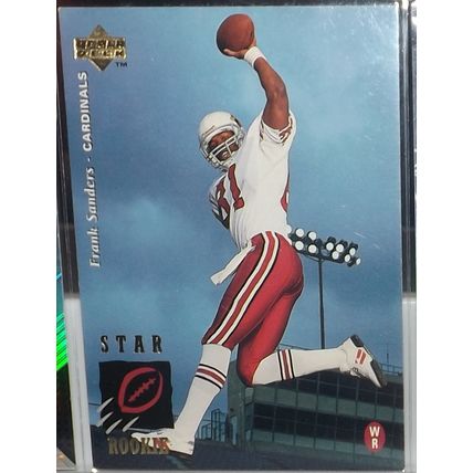 1995 Upper Deck FRANK SANDERS (Cardinals) Star Rookie Card #26