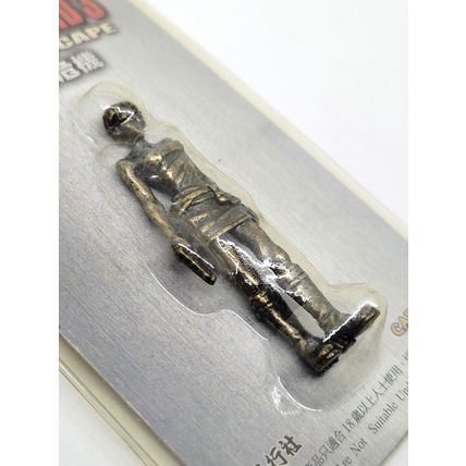 BIOHAZARD 3 Jill Valentine Metal Mini Figure (BRONZE) - HK Comic Resident Evil