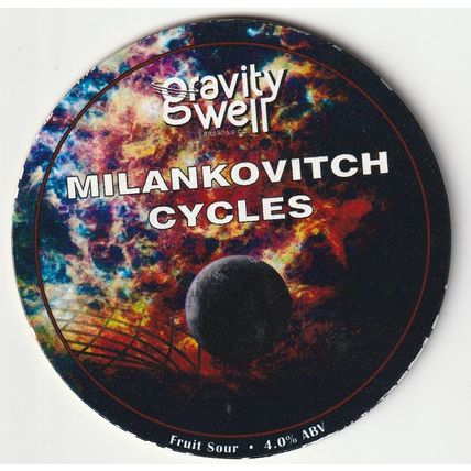 UNUSED KEG CLIP FRONT - GRAVITY WELL BREWING CO - MILANVOCITCH CYCLES