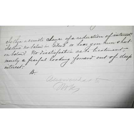 1885 White Sulphur Springs, MT handwritten letter