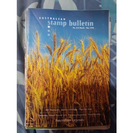 australian stamp bulletin No 244 march may 1998