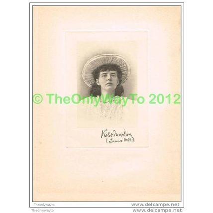 VIOLET NICOLSON (LAURENCE HOPE), PORTRAIT, BOOK ILLUSTRATION, 1909
