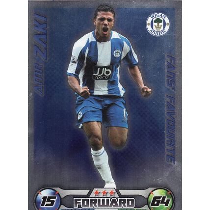 Match Attax Extra 2008/2009 Amr Zaki Fans Favourite Wigan Athletic