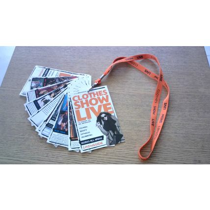 Clothes Show Live Lanyard & Showguide (NEC Birmingham 3-8 December 2010)