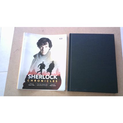 SHERLOCK: CHRONICLES by Steve Tribe (First Edition Hardback) BBC Books (2014)