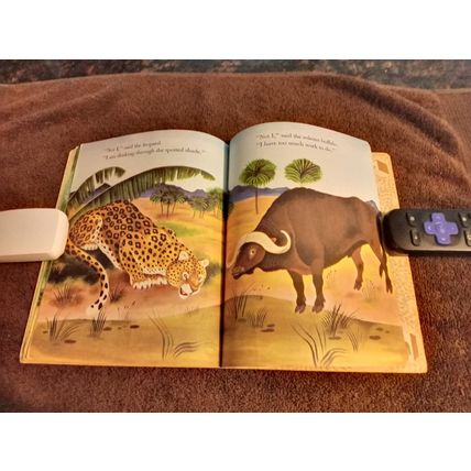 Little Golden Book The Lion's Paw B Edition By Jane Werner Watson VG/FN 5.0 1971