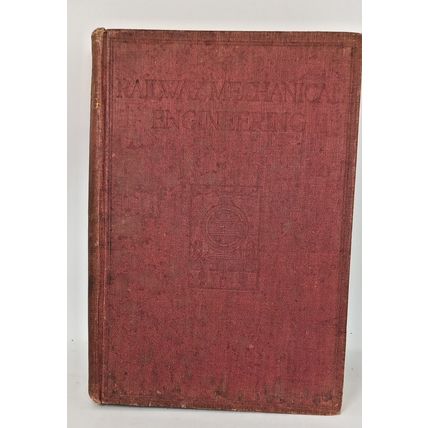Railway Mechanical Engineering Vol 2 Hardcover Book Gresham 1923