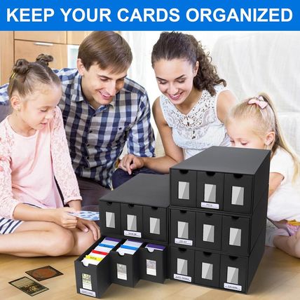 Trading Card Storage Box,15000+ Card Deck Box for MTG Commander, Trading Card Or