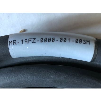 NEW RDE MR-19FZ-0000-001-003M ROBOTIC CABLE ASSEMBLY CORDSET,EV