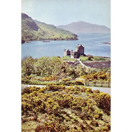 Postcards Eilean Donan Castle, Loch Duich, Scotland x4. Job lot