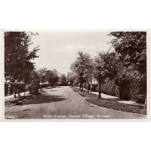 Lancashire - BURNAGE - West Avenue - Garden Village - RP - c.1930s