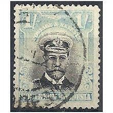Southern Rhodesia 1924 SG10 1/- Black & Light Blue Fine Used .