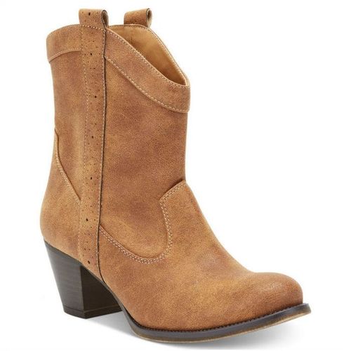 Style&co. Dylan2 Cowboy Women Booties boots Color Natural Size 7M