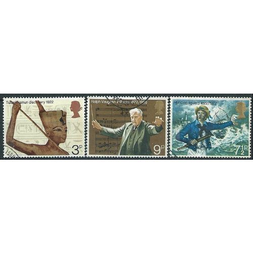1971 General Anniversaries Set SG887-889 Fine Used ..