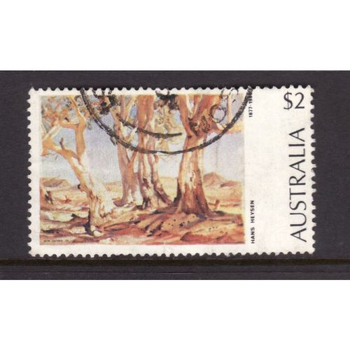 AUSTRALIA 1974 SG566 $2 RED GUMS OF THE FAR NORTH FINE USED#4