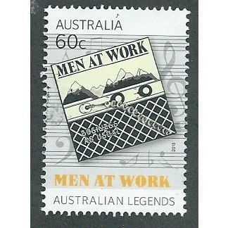 AUS 2013 60c 'AUSTRALIAN LEGENDS- MEN AT WORK' FINE USED (EBID38-150)