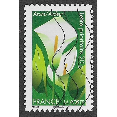 FRA 2012 (60c)(S/A) 'FLOWERS - ARUM ' FINE USED (EBID56-719)