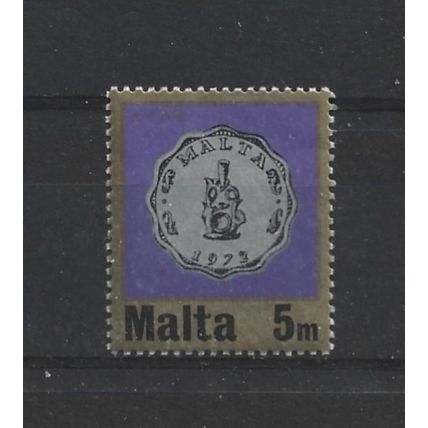 Malta.SG469 5m Earthen lampstand.Mounted Mint.May25
