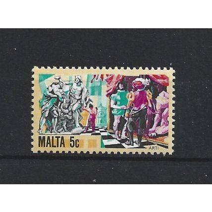 Malta.SG671 5c "Art".Mounted Mint.May25