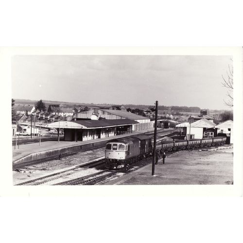 Railway Photo BR Class 33 33021 Andover 1984 Crompton Diesel Loco