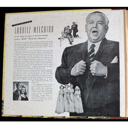 Victor 78 Record Set M-990; MGM Film "Thrill Of A Romance" - Lauritz Melchior