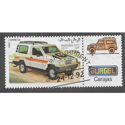 1992 60PTS 'SAHARA OCC. -VEHICLES' C.T.O FINE USED (EBID75-951)