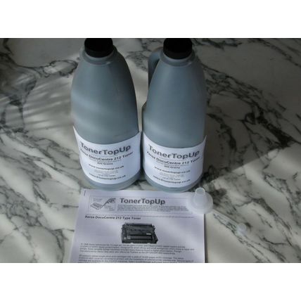 Two Bottle Toner Refill Xerox DocuCentre 212 214 113R180 113R181 113R287 113R182