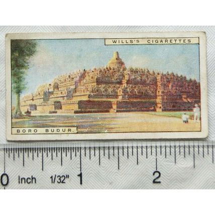 1926 Wills Wonders of the Past No. 31 Boro Budur